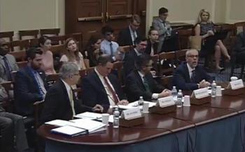 An image from live stream of the full committee hearing, &quot;Resiliency: The Electric Grid's Only Hope.&quot;