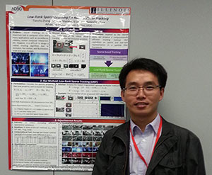 ADSC researcher Tianzhu Zhang's presented his paper, &ldquo;Low-Rank Sparse Learning for Robust Visual Tracking,&rdquo; at the October 2012 European Conference on Computer Vision (ECCV) in Firenze, Italy. Six other ADSC conference papers were accepted to ECCV, along with two workshop papers.